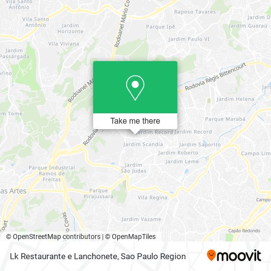 Lk Restaurante e Lanchonete map
