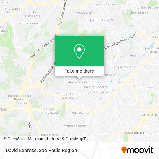 Mapa David Express