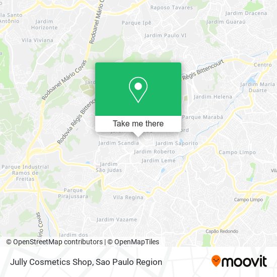 Jully Cosmetics Shop map