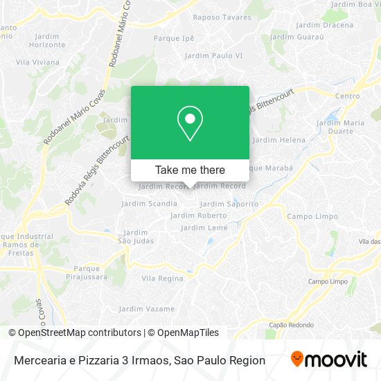 Mercearia e Pizzaria 3 Irmaos map