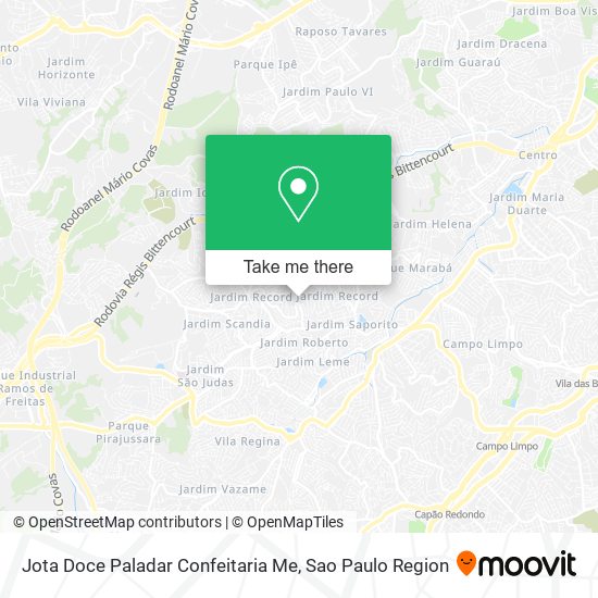 Jota Doce Paladar Confeitaria Me map