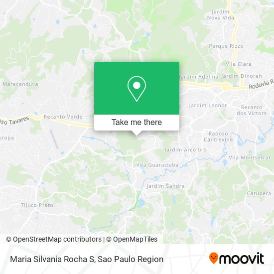Maria Silvania Rocha S map