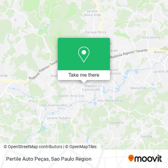 Mapa Pertile Auto Peças