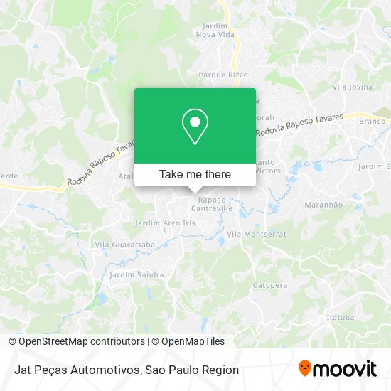Jat Peças Automotivos map