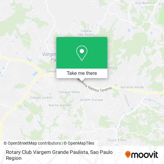 Rotary Club Vargem Grande Paulista map