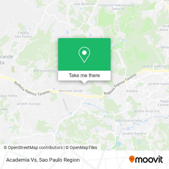 Mapa Academia Vs