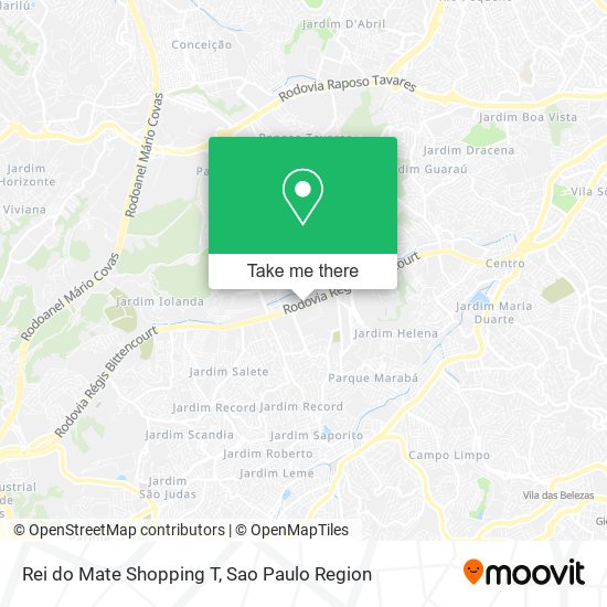 Rei do Mate Shopping T map