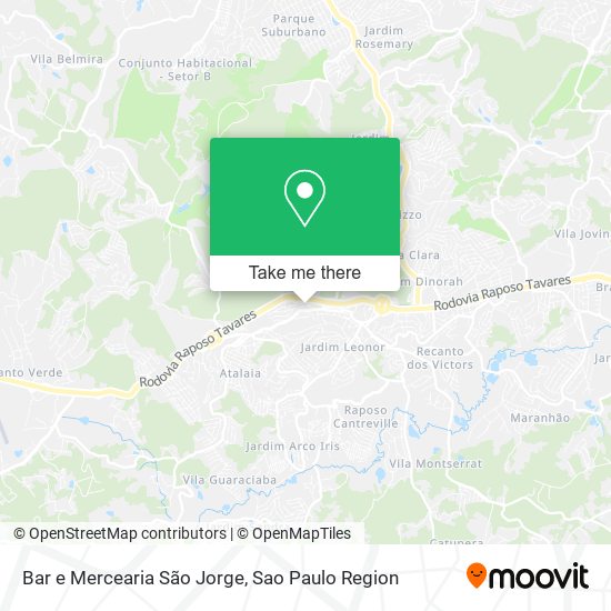Bar e Mercearia São Jorge map