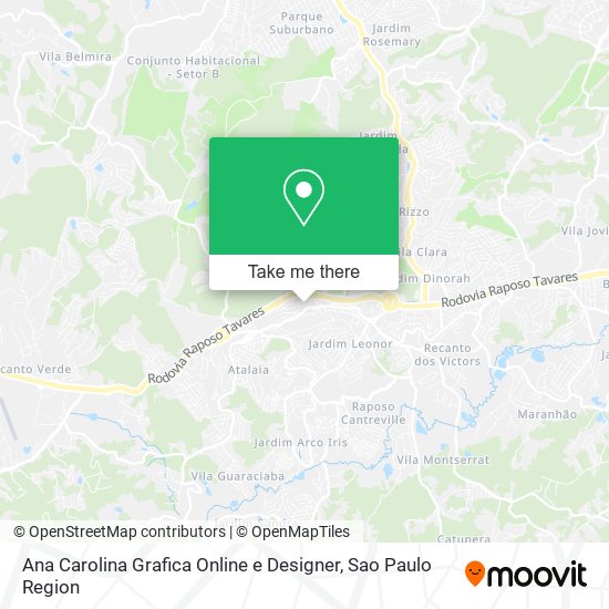 Mapa Ana Carolina Grafica Online e Designer