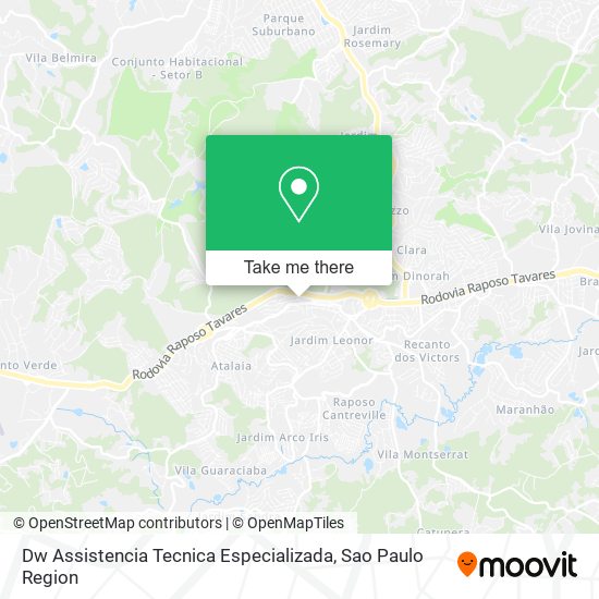 Dw Assistencia Tecnica Especializada map