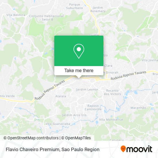 Flavio Chaveiro Premium map