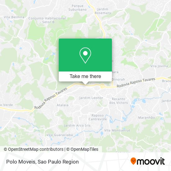 Polo Moveis map