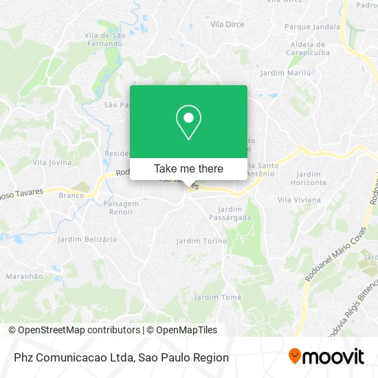 Phz Comunicacao Ltda map