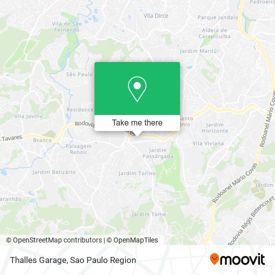 Thalles Garage map