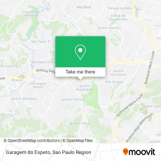 Garagem do Espeto map