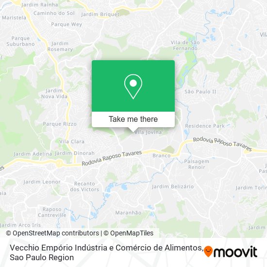 Vecchio Empório Indústria e Comércio de Alimentos map