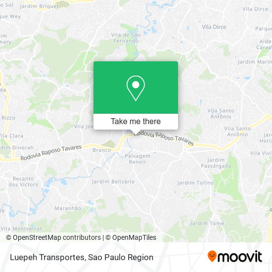 Mapa Luepeh Transportes