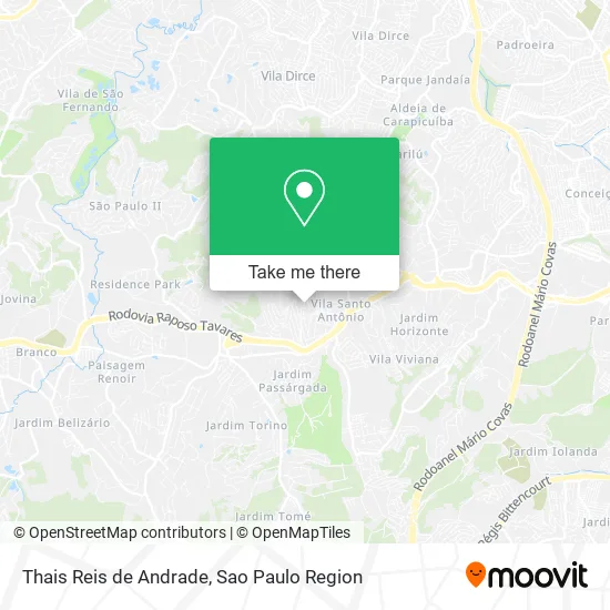 Thais Reis de Andrade map