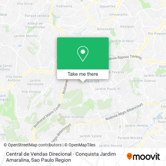 Central de Vendas Direcional - Conquista Jardim Amaralina map