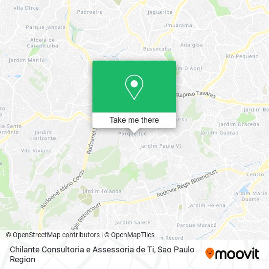 Chilante Consultoria e Assessoria de Ti map