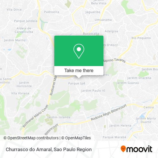 Churrasco do Amaral map