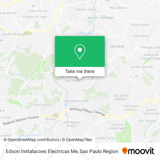 Edson Instalacoes Electricas Me map