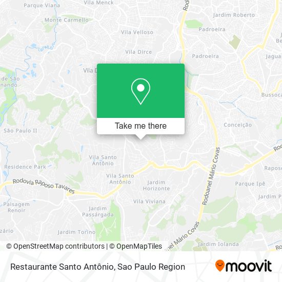 Restaurante Santo Antônio map