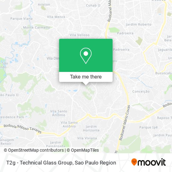 T2g - Technical Glass Group map