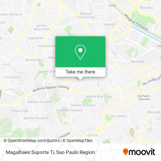 Magalhaes Suporte Ti map