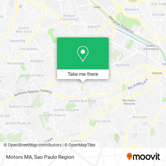 Motors MA map