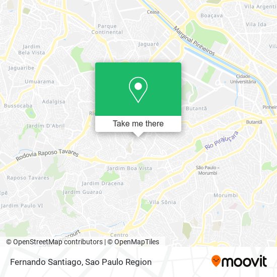 Fernando Santiago map