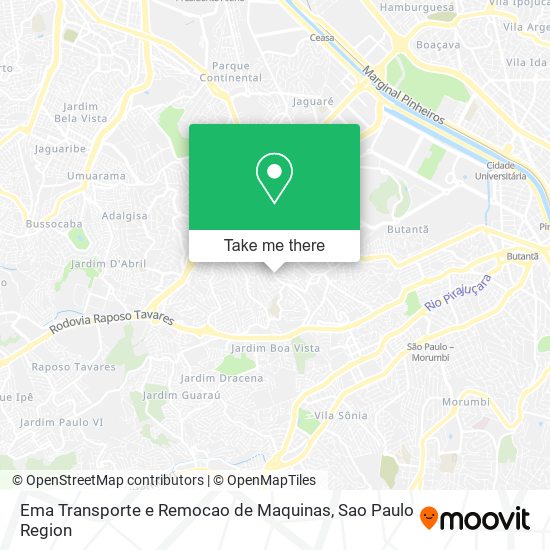 Ema Transporte e Remocao de Maquinas map