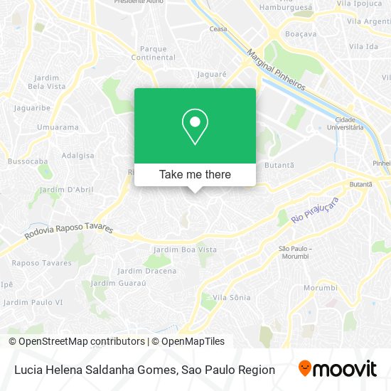 Lucia Helena Saldanha Gomes map