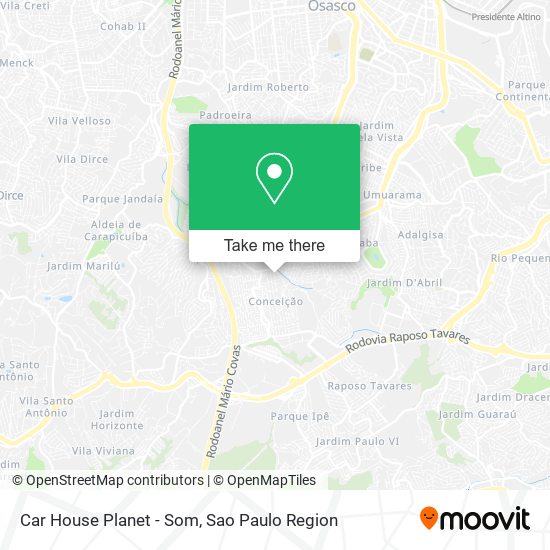 Car House Planet - Som map