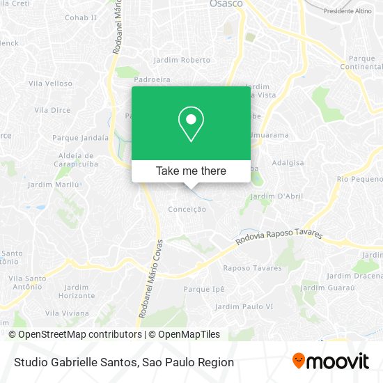 Studio Gabrielle Santos map