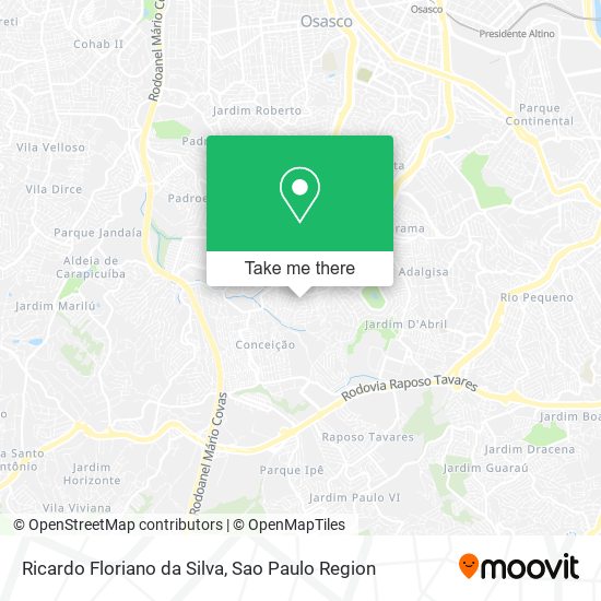Ricardo Floriano da Silva map