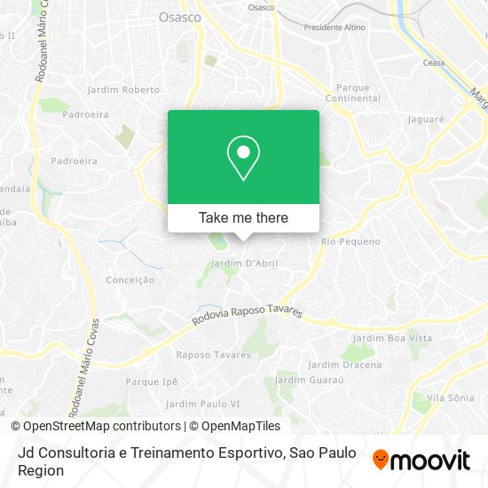 Jd Consultoria e Treinamento Esportivo map