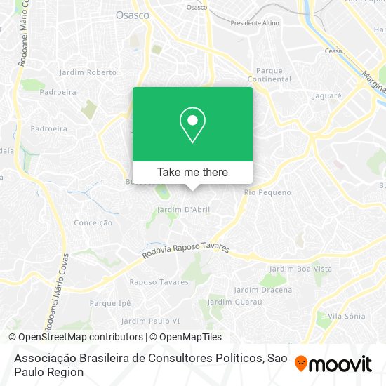 Mapa Associação Brasileira de Consultores Políticos