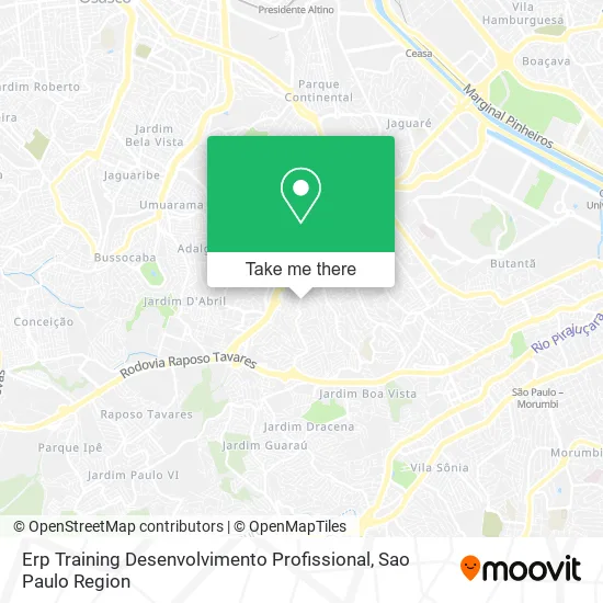 Erp Training Desenvolvimento Profissional map