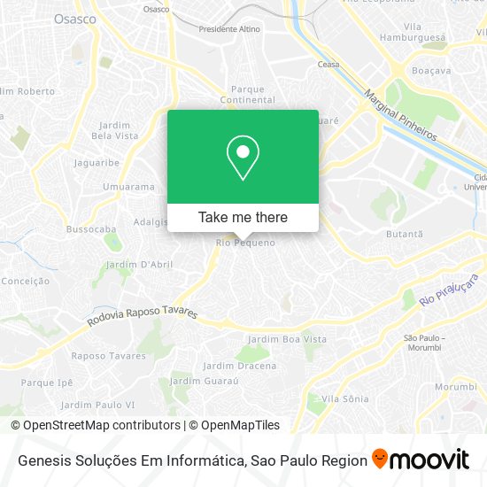 Genesis Soluções Em Informática map