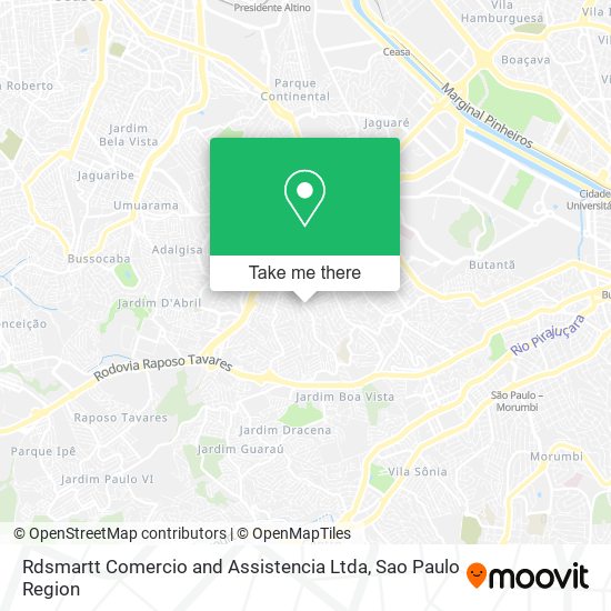 Rdsmartt Comercio and Assistencia Ltda map