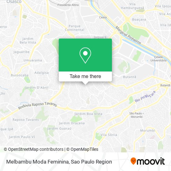 Melbambu Moda Feminina map