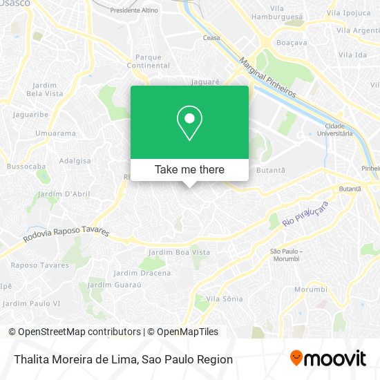 Mapa Thalita Moreira de Lima