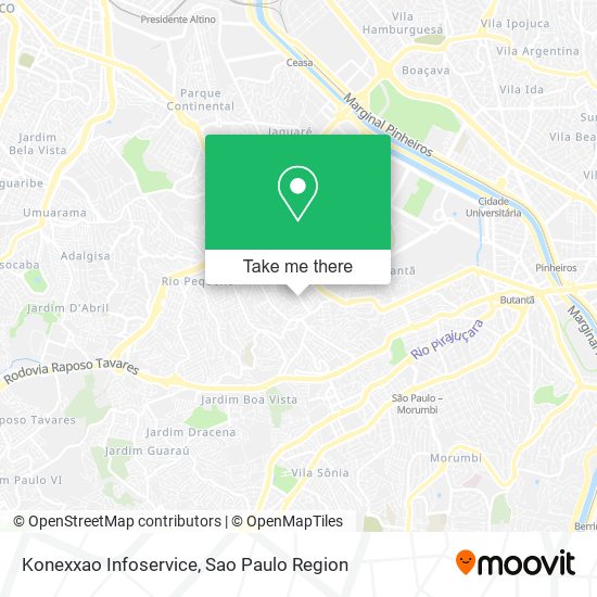 Konexxao Infoservice map