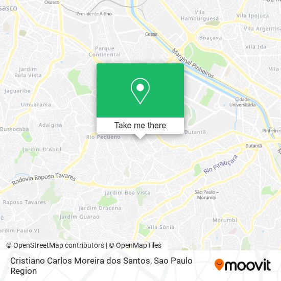 Cristiano Carlos Moreira dos Santos map