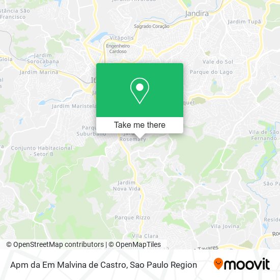 Apm da Em Malvina de Castro map