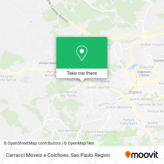 Carracci Moveis e Colchoes map