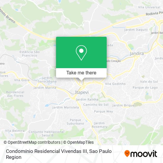Condomínio Residencial Vivendas III map