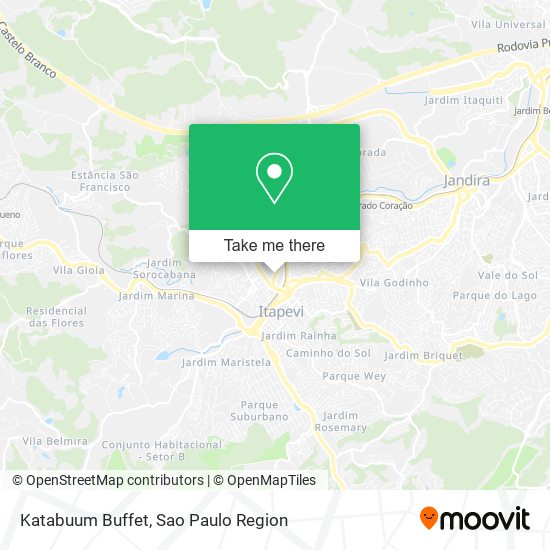 Katabuum Buffet map