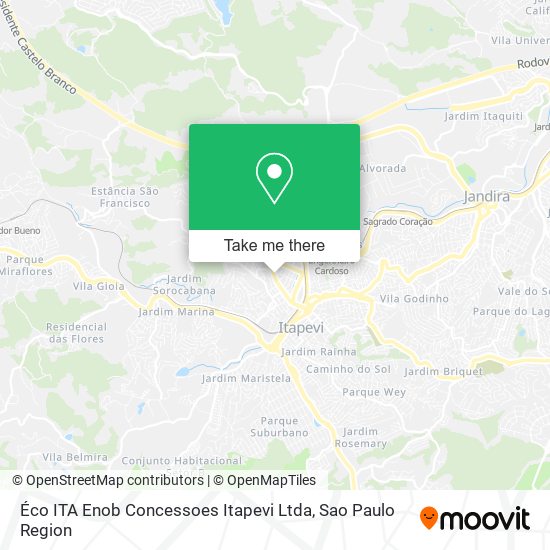 Éco ITA Enob Concessoes Itapevi Ltda map